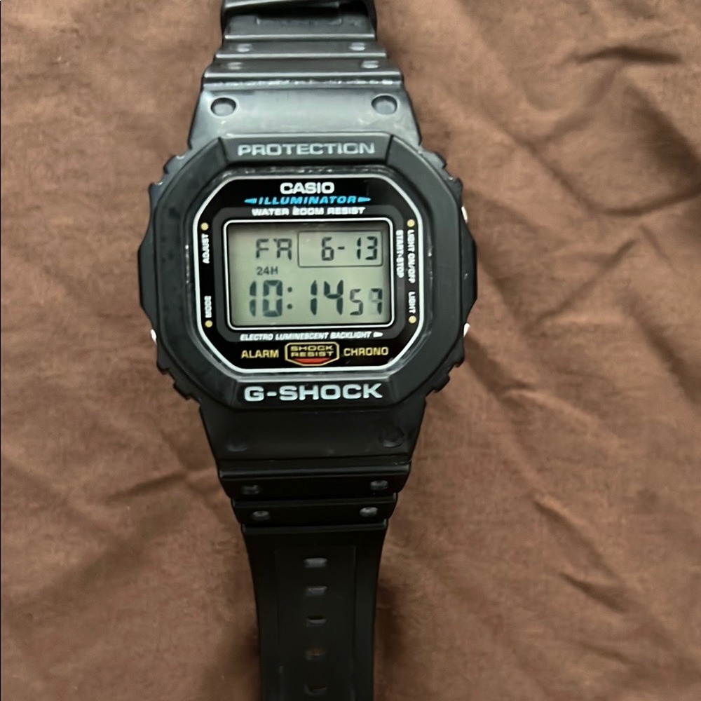 Casio G-Shock Illuminator Black Watch
